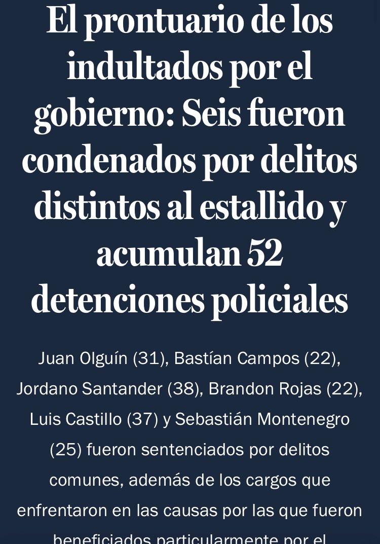 ximerincon's tweet photo. Pdte @GabrielBoric lo emplazo,como senadora y presidenta de #DemócratasChile, a no persistir en el error. Es inaceptable que en un momento de alta inseguridad, de crisis del orden público,no revierta al menos los indultos de Mateluna y Castillo. Los Chilenos no pueden esperar más https://t.co/fR7VoDkKlh
