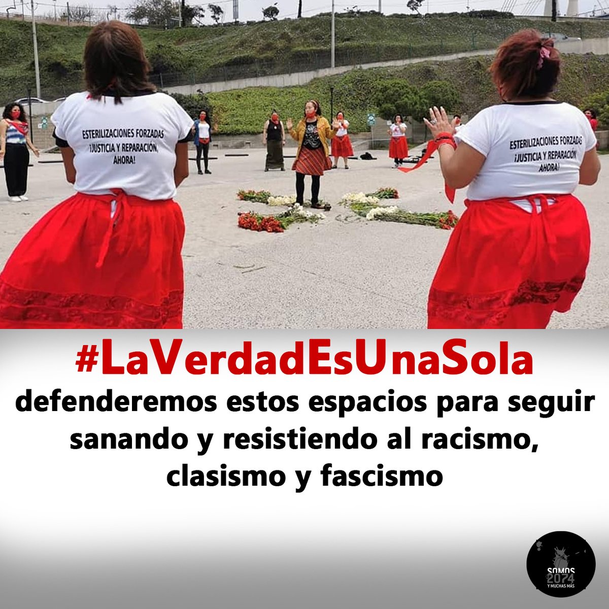 #LaMemoriaNoSeToca Rechazamos los intentos por negar la historia y condenamos el desconocimiento sobre la administración del #LUM y #ELOjoQueLlora. Estos espacios nos garantizan la memoria histórica, incidir por verdad, justicia, reparación y no repetición. #LaVerdadEsUnaSola