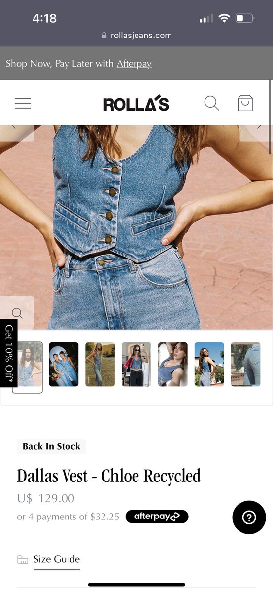 2nd_breakfast__'s tweet photo. The denim vest Acacia has been wearing lately…$129.

Girly, tell us the secret! How do we all afford clothes and subscription boxes this expensive without an income?!? https://t.co/kIgKQMymgO