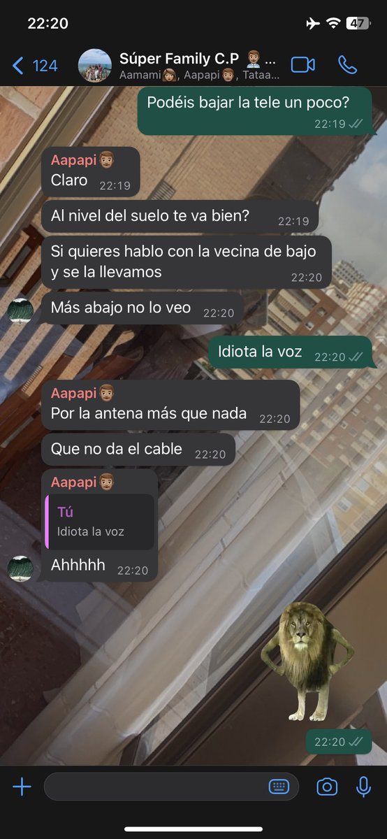A veces me preocupa tener el humor igual de roto q mi padre