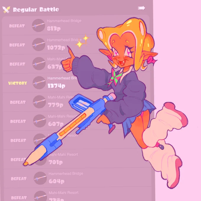 When you're the worst sniper but have fun doing it[#Splatoon3] 