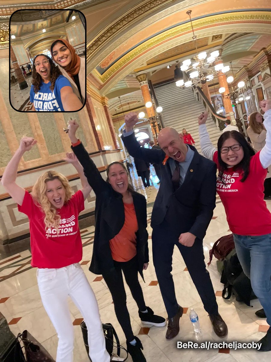 That feeling when YOU BAN ASSAULT WEAPONS in Illinois!! @NabeelaforIL @RepBobMorgan @FightingMama18 #ProtectIllinoisCommunities