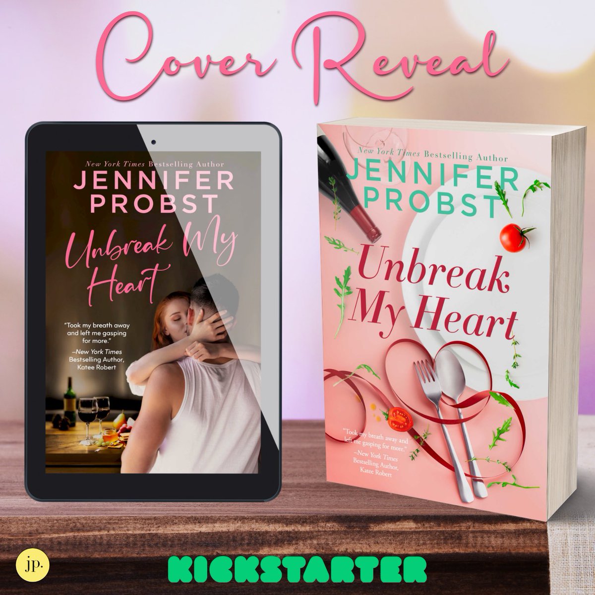 A steamy, second chance romance novel, Unbreak My Heart by @jenniferprobst is being re-issued with new covers and scenes for the 10th anniversary celebration! 
 
Check out the Kickstarter launch here!
bit.ly/3ZrcnIv
 
#UnbreakMyHeart #JenniferProbst#valentineprlm
