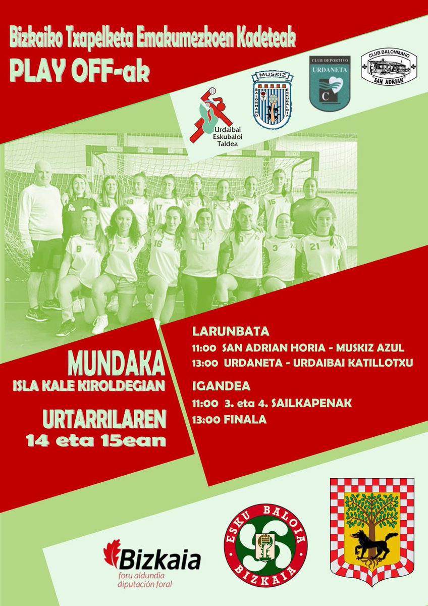 <a href="/MuskizEskubaloi/">Muskiz Eskubaloia</a> <a href="/CBSanAdrian/">San Adrian Eskubaloia</a> <a href="/bmurdaneta/">Balonmano Urdaneta</a> <a href="/fvbm/">fvbm/bef</a> 🤾🏼‍♀️🤾🏼‍♀️🤾🏼‍♀️