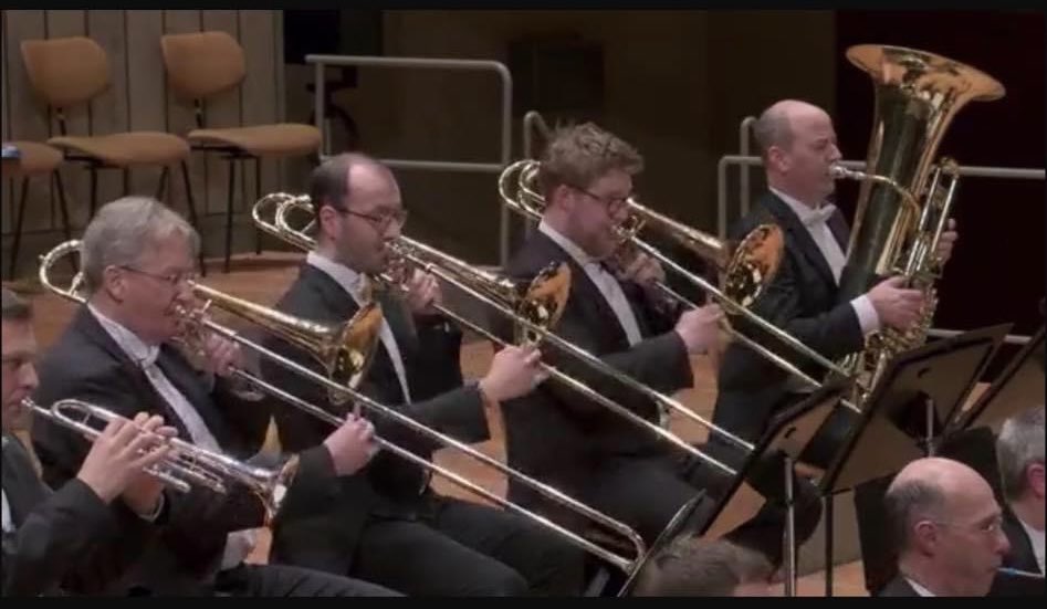 HermieMusic's tweet photo. Congratulations to former pupil Angus Butt who has been playing with the Berlin Philharmonic Orchestra this week! We are so proud of you Angus. So wonderful to see our former pupils enjoy such incredible success. https://t.co/5hgMsCQpHe