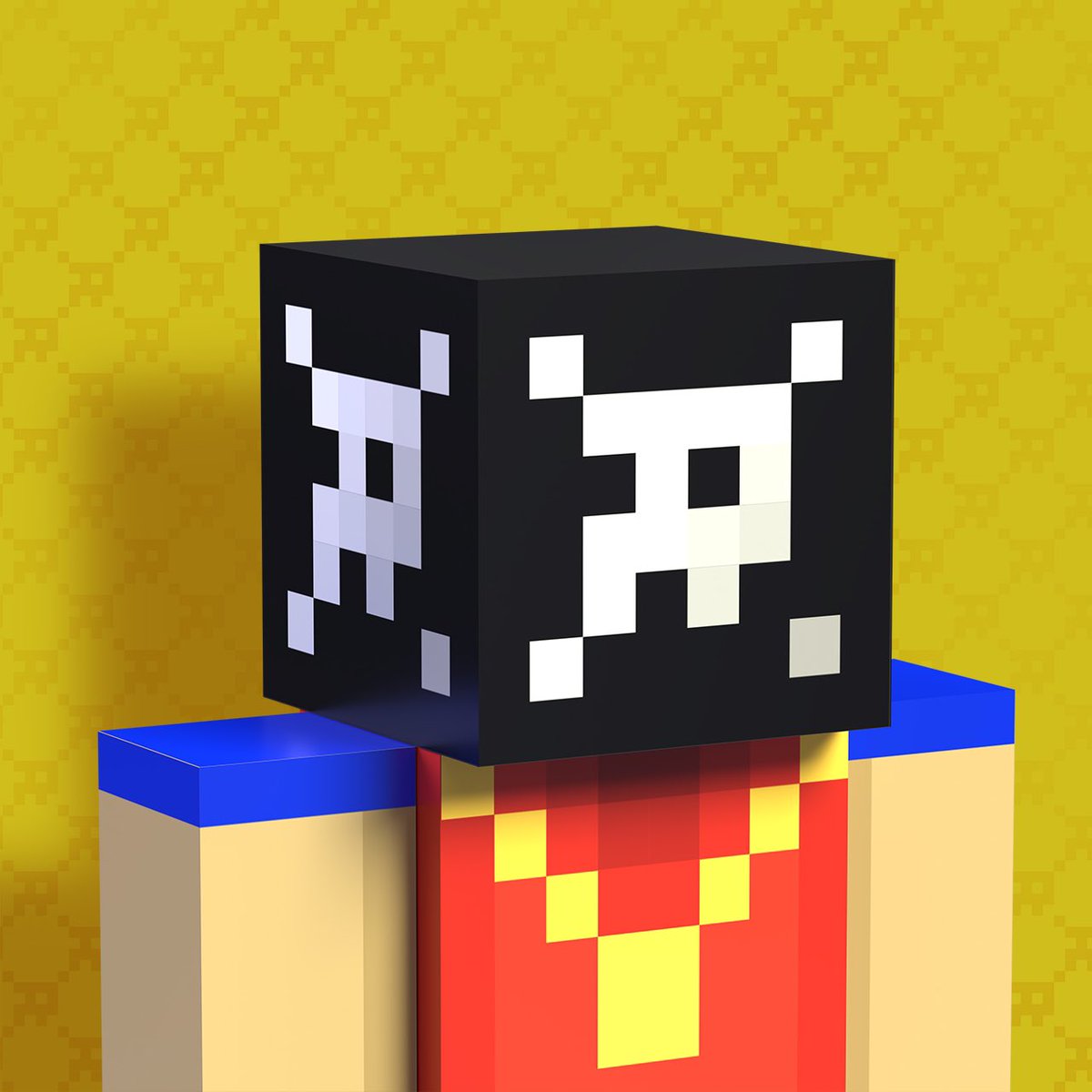 Pixel_Skull_'s tweet photo. Gamer & artist Leonardo from Brooklyn created Minecraft skins using our Pixel Skull for an icon Pirate to charge your game🔥
You can buy Leo‘s #NFTs at
https://t.co/2nRlQAICUU
#PIXELSKULLARTCOLLECTIVE #nft #nftart #nftartist #nftgroup #gamenft #minecraftart #nftcollector #game https://t.co/uIYlsGDsUN