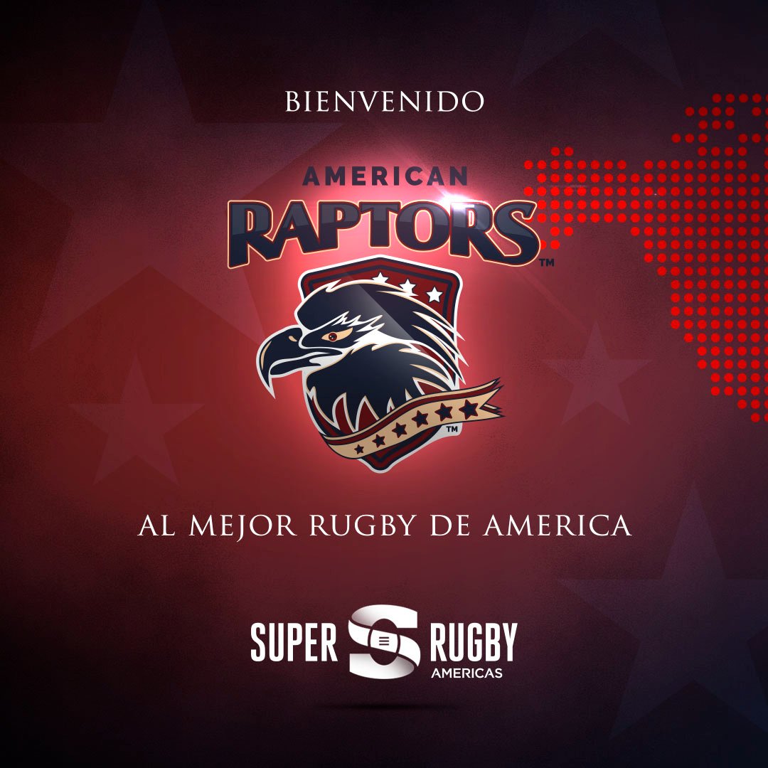 SuperRugbyAM's tweet photo. ¡Bienvenidos American Raptors al mejor rugby de América! 👏🏽

En twitter los podés seguir como @AmericanRaptors  📲 https://t.co/YwYUpUaAyq