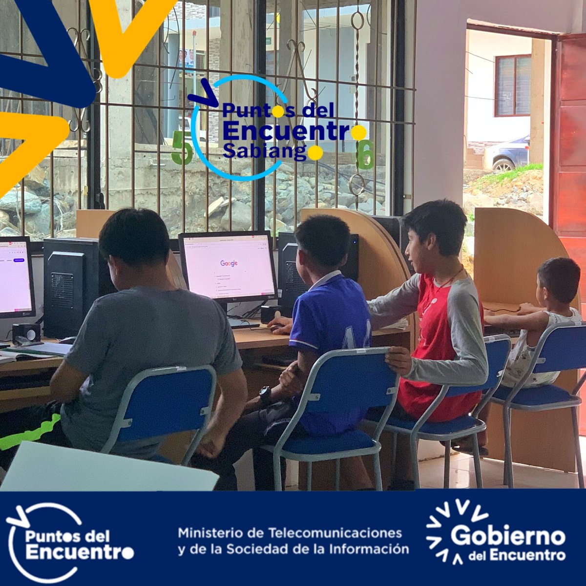 pdgsabiango's tweet photo. Punto Del Encuentro SABIANGO 👨💻 recuerda que ofrece muchos servicios como
❇️ Internet
❇️ Copias e impresiones
❇️ Capacitaciones
❇️ Servivios en Linea🗓️Lunes a Viernes
#MINTE
#GobiernoDelEncuentro
#fchangc
#Lilybethhm
#Alexbeltranflores
#PDELOJA
#PuntosdelEncuentroLOJA https://t.co/N2k4zTEEfF