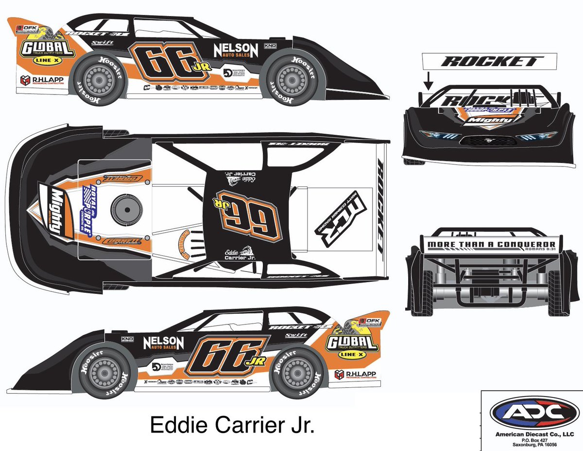 <a href="/carrier_jr/">Eddie Carrier Jr</a> 2023 diecast preorders available now at MattCosner.com!