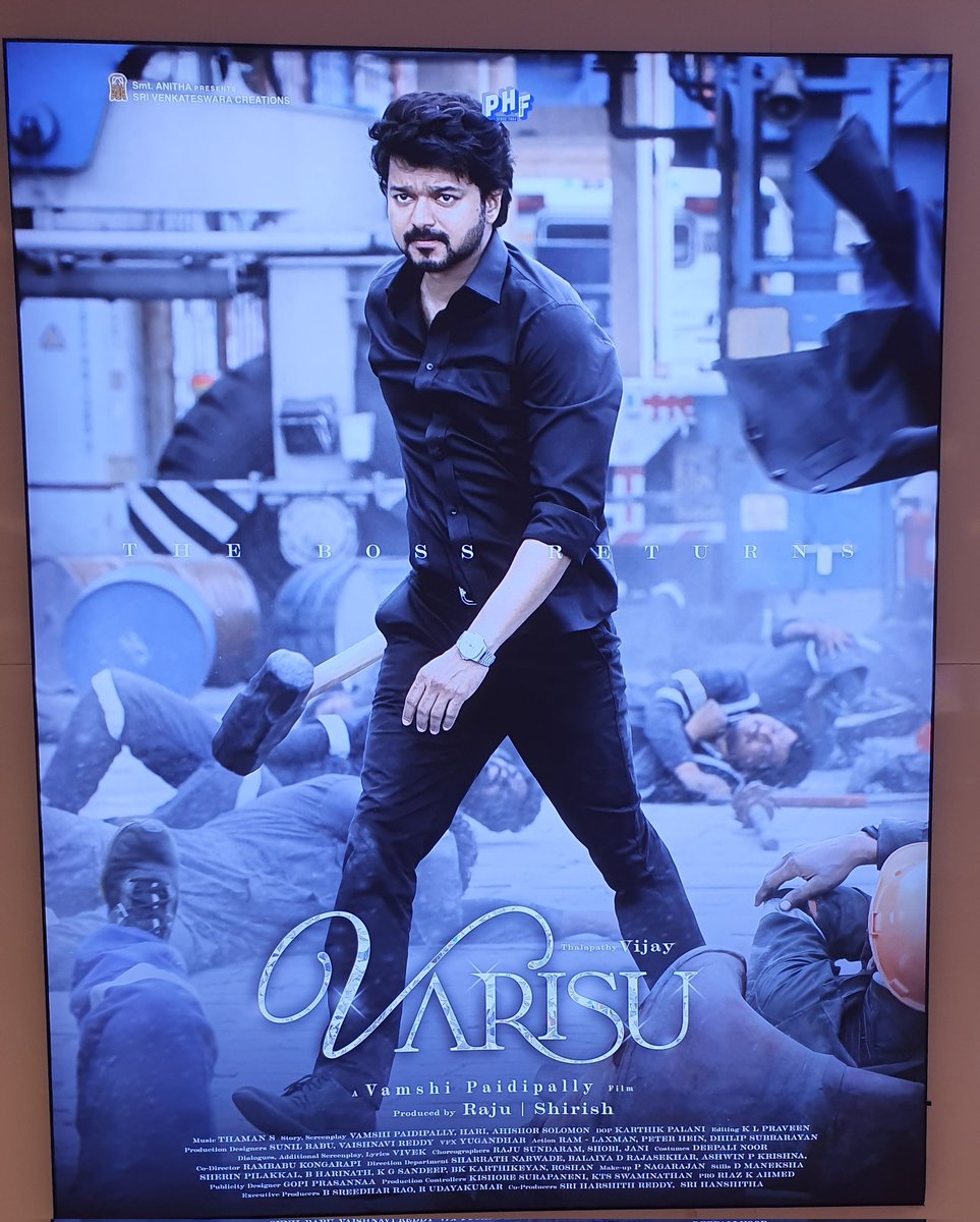 Sam47744895's tweet photo. #VarisuFDFS #Dubai https://t.co/PBzhJ6D8BE