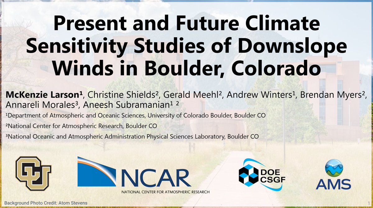 Looking for a talk to attend at #AMS2023 before the poster session tonight? Stop by my talk at 4:45pm in room 704/706! ams.confex.com/ams/103ANNUAL/…