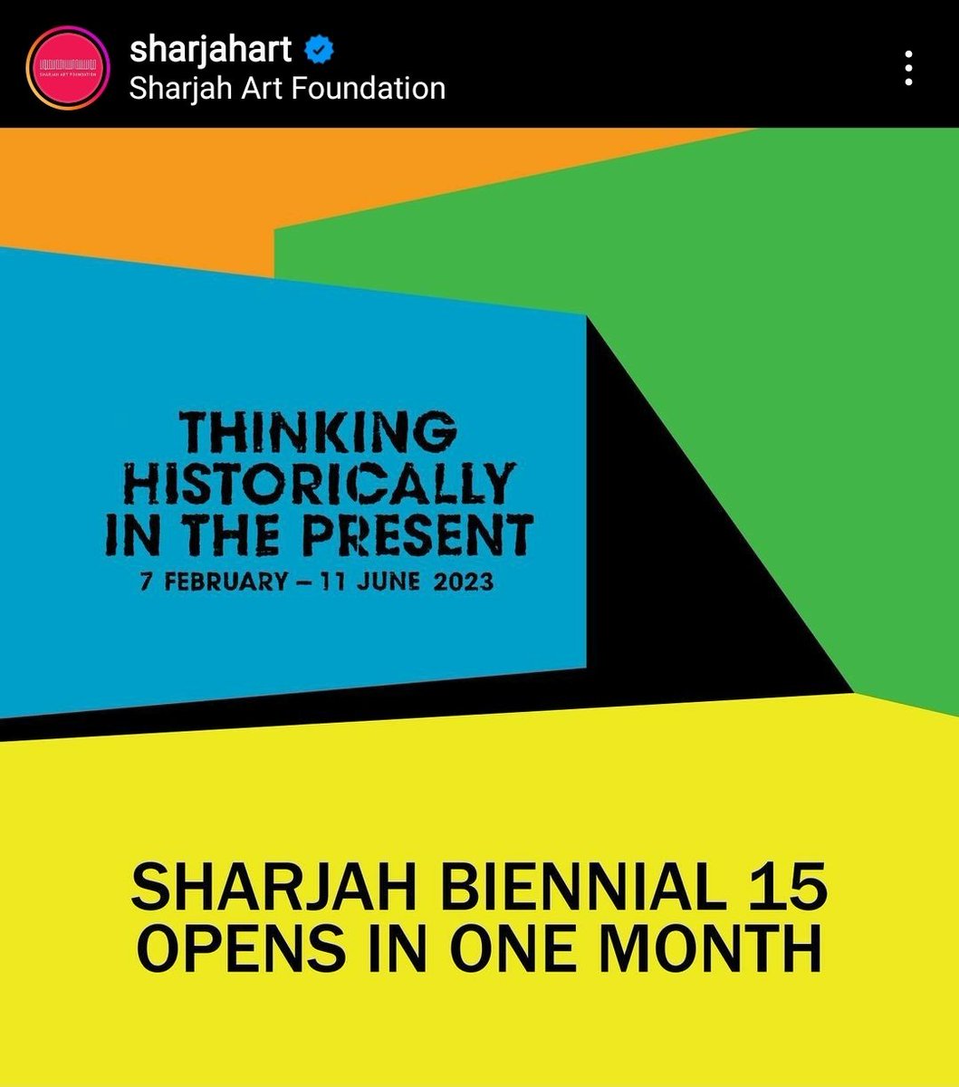 In a month...I will be at <a href="/sharjahart/">SharjahArtFoundation</a> and exhibit at the Biennial "Thinking Historically in the present" my project "Searching for Oran". More info soon!
<a href="/womenphotograph/">Women Photograph</a> <a href="/visuramedia/">Visura</a>