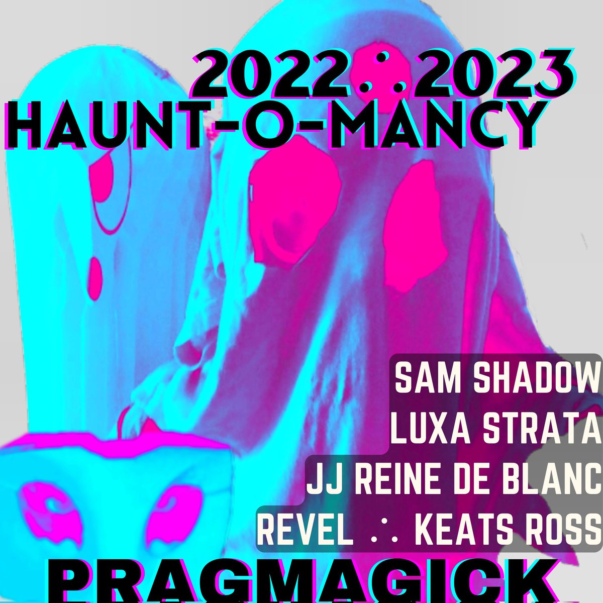 pragmagick_cast's tweet image. #Pragmagick #audiocast chat w/ dear friends Luxa Strata #LuxOccultPodcast,  @shadowzoneprod &amp;amp;  @JJReinedeBlanc about the various #art &amp;amp; #magick created and casted amongst the haunts &amp;amp; friends of @wethehallowed in 2022 while howling into 2023
WHEREVER PODS ARE CASTED