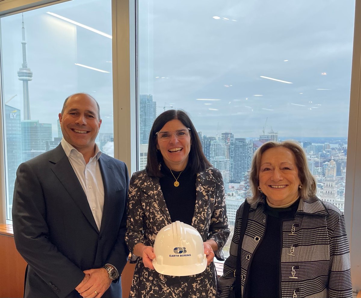 earthboring's tweet image. Pleased to be part of @FedDevOntario funding announcement supporting GTA companies on the grow! Funds will grow our technologies supporting green initiatives, job growth &amp;amp; innovation. 
Met w @FilomenaTassi Minister responsible for FedDev for Southern Ontario for the announcement.