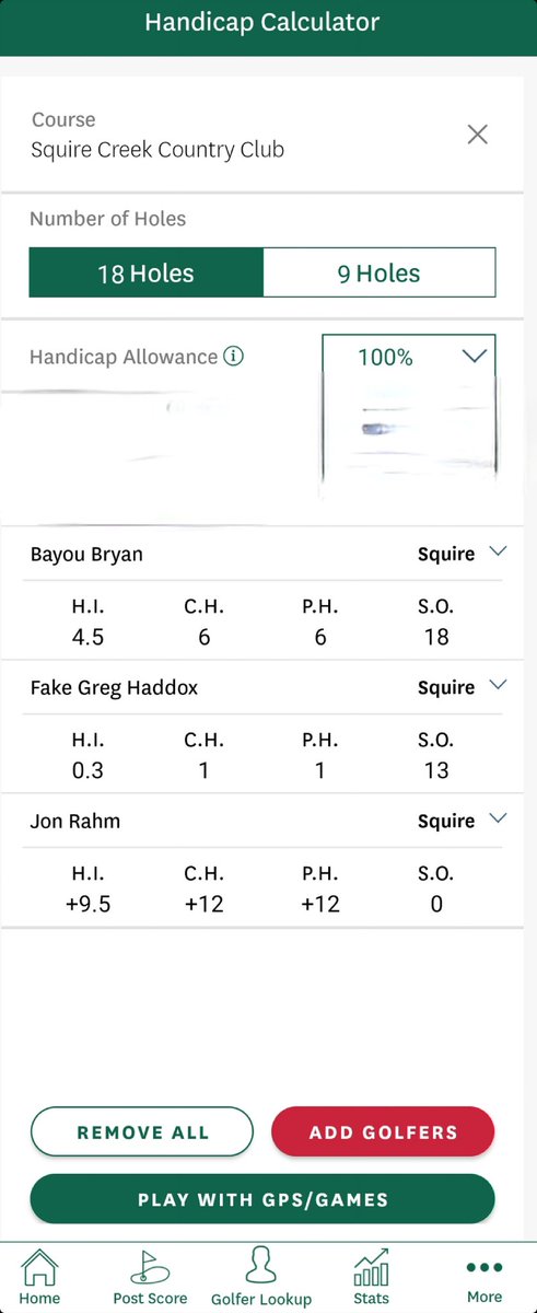 FakeGregHaddox's tweet image. I would take Bayou Bayou against anyone if he's #bumping every hole