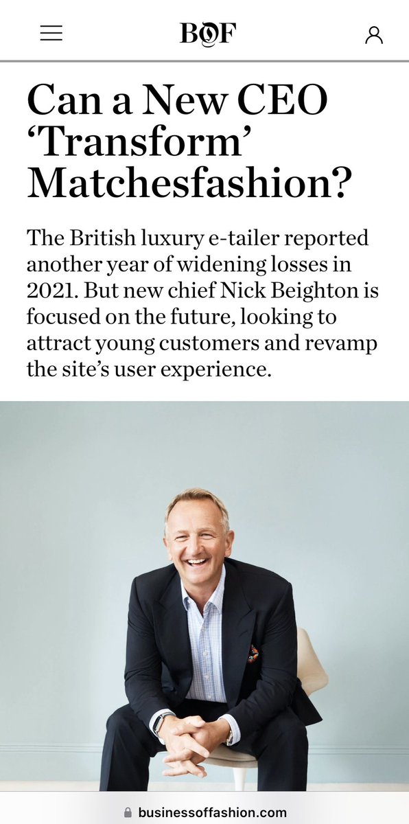 Well <a href="/MATCHESFASHION/">MATCHES</a> would want to sort out customer service attitude. #matchesfadhion