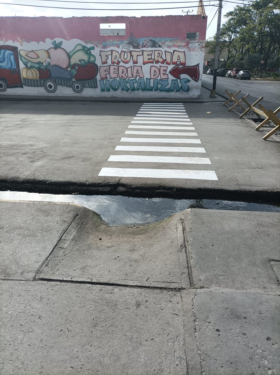AdonayPernia's tweet image. Están quedando muy lindas las vías para personas en silla de ruedas en cumaná eso sí quizás se le mojen las ruedas con aguas negras
