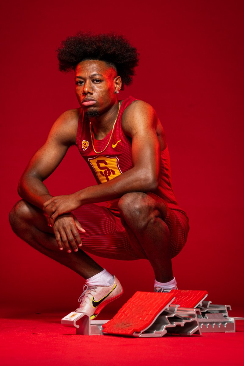 USC_Track_Field's tweet image. NCAA's @stan_becton called Davonte Burnett vs. Oregon's Micah Williams "the top male sprinting rivalry to watch in 2023" 👀