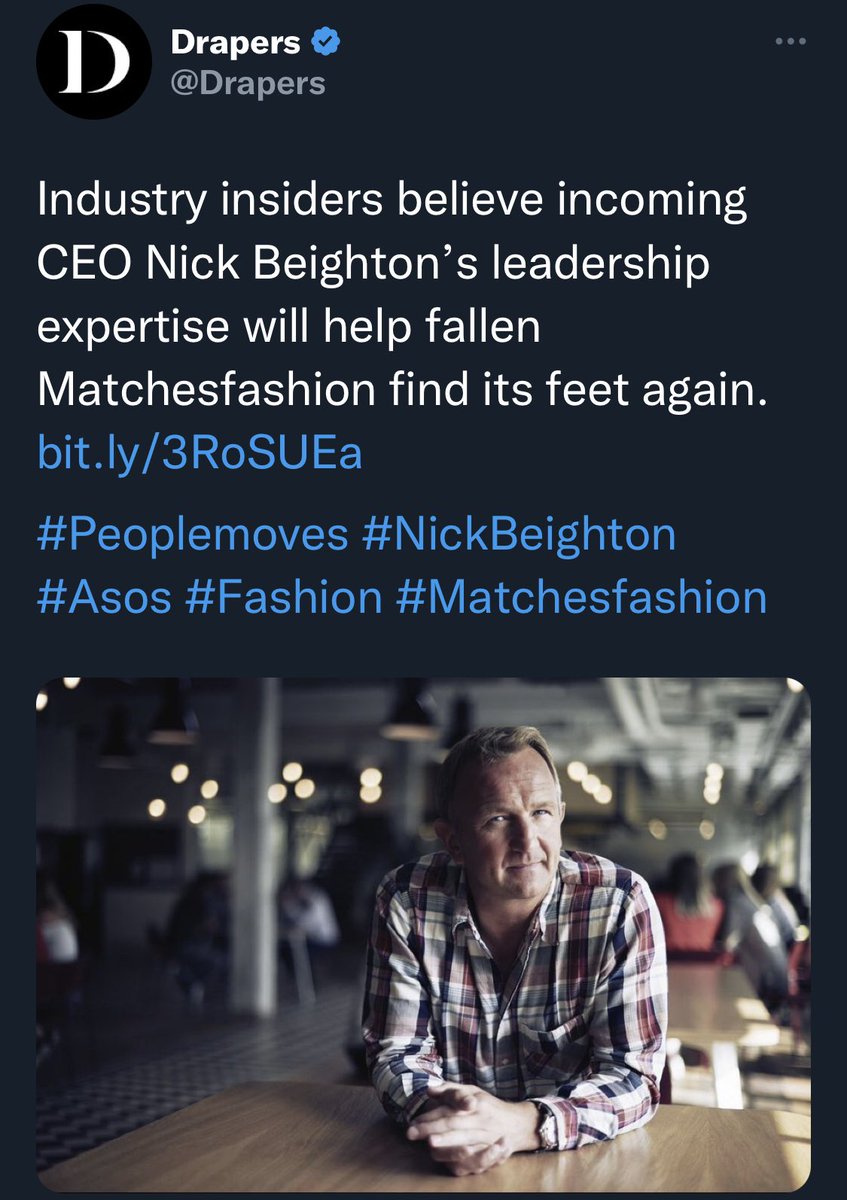 If I could talk to  #nickbeighton, I would advice him to look at the customer service attitude. And this is coming from a constant customer losing faith #matchesfashion