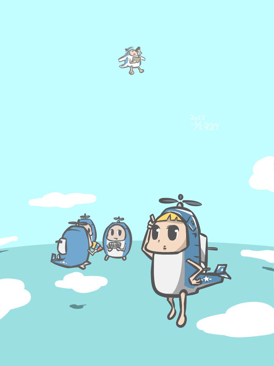 12月② 12/5〜8 #先月描いた絵を晒そう #イラスト #絵柄が好みって人がいたらいいなぁ