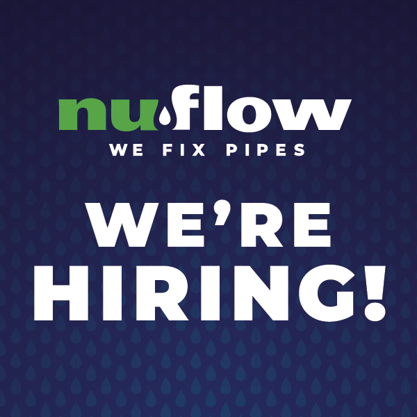 We're hiring! Looking for a new career with a growing company? NuFlow is hiring for CIPP Field Trainers, warehouse management, and event marketing positions. 
See our job board here: nuflow.com/careers/
#NuFlow #CIPP #pipelining #trenchless #hiring #career #job