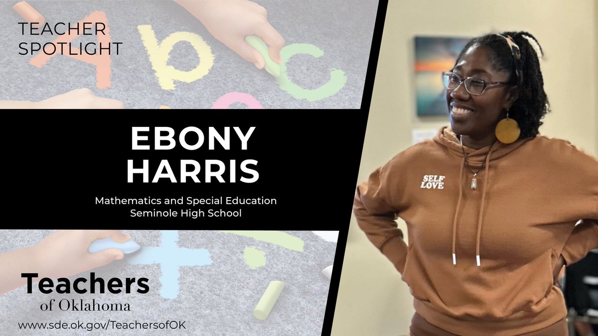 Thank you, Ms. Harris, for taking care of each and every child! 

Read Ebony Harris’s story here: facebook.com/10008414206462…

#oklaed #TeachersofOK