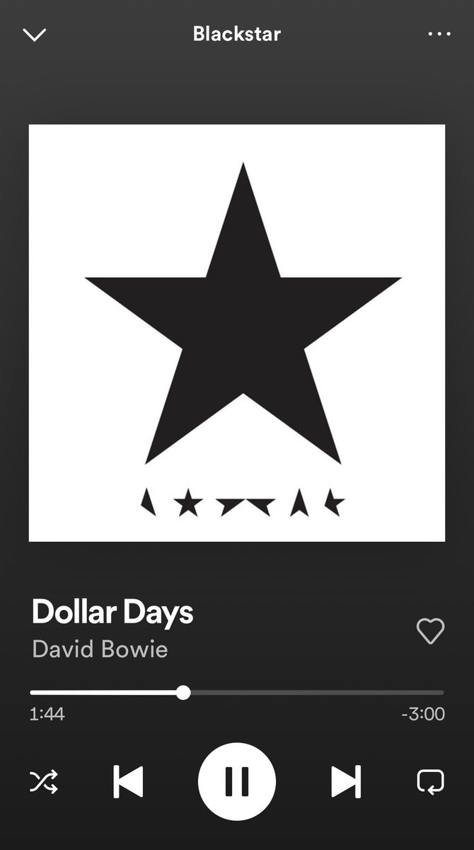 marka999's tweet photo. “ . . . . I'm trying to, I'm dying too . . . . ”
Dollar Days
@DavidBowieReal
#SongOfTheDayMA
#day970
⚡️🎶★🎶⚡️
#RIPDavidBowie
#SevenYears https://t.co/3pQ5HJUp4E