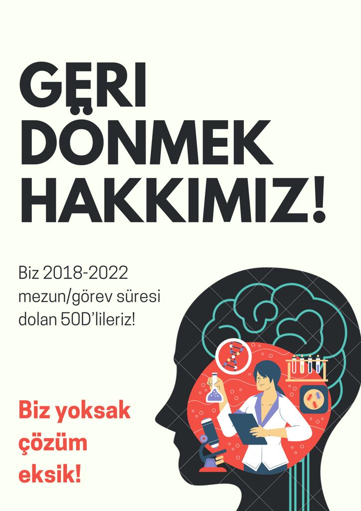 50/d sorunu çözüldü deniliyor peki ya 2018-2022 50/d mağdurları? <a href="/emrullahisler/">Emrullah İŞLER</a> <a href="/mustafaelitas/">Mustafa Elitaş</a> <a href="/Nilgun_OK/">Nilgün ÖK 🇹🇷</a> <a href="/_cevdetyilmaz/">Cevdet Yılmaz</a>  #50dsorunuçözülmedi