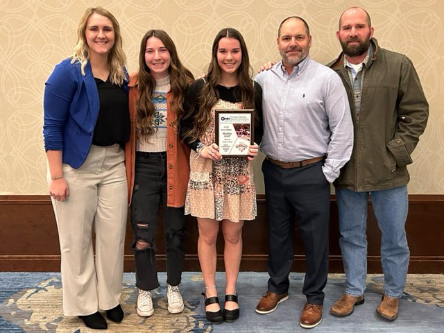 Congratulations @MaddiaG! outstanding achievement for an outstanding athlete, student and person! You make us proud!