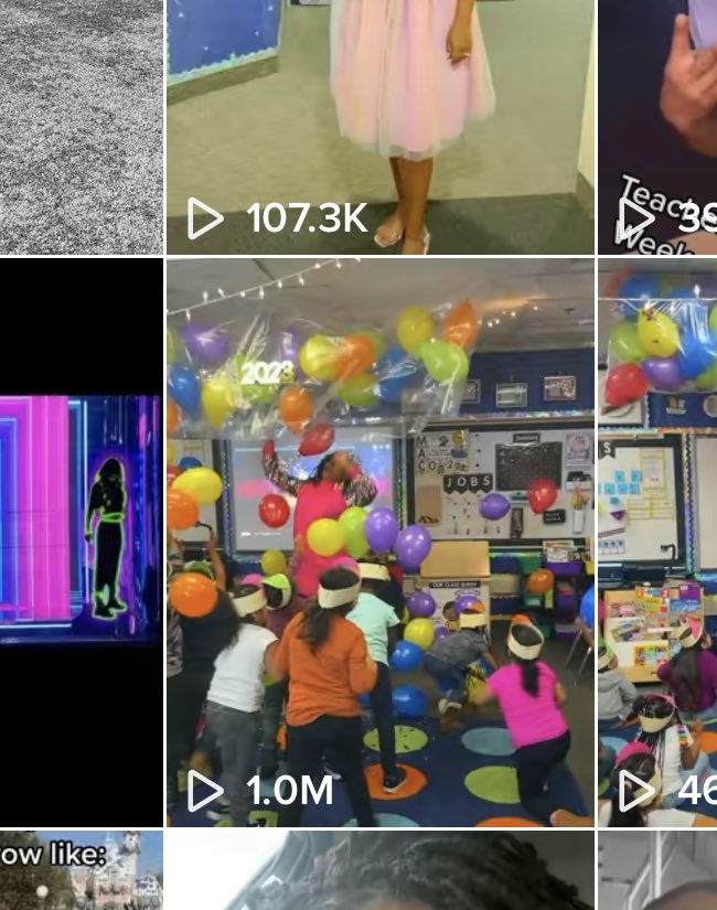 _MagicalTeacher's tweet photo. Oh my word! Just got out of school and checked my phone! My Happy Noon Year balloon drop video hit 1million views on TikTok! #SpreadMagic 🌟💕
https://t.co/KoPZB412wB https://t.co/8djZgnl7Di
