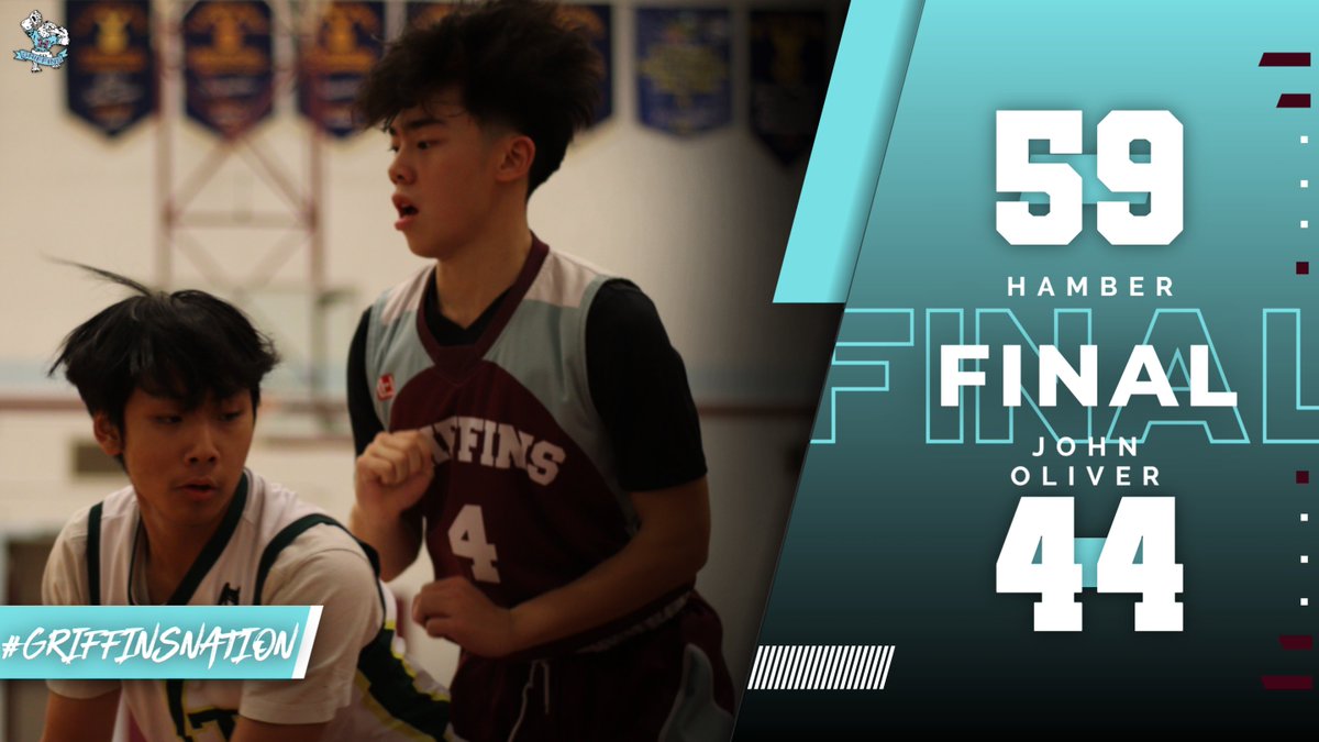 Bantam boys take the win against John Oliver 59-44! #griffinsnation