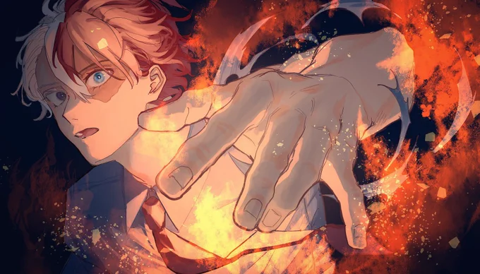 #轟焦凍生誕祭2023 #轟焦凍誕生祭2023轟くんおめでとう〜!!来年こそは新規絵でお祝いしたい 