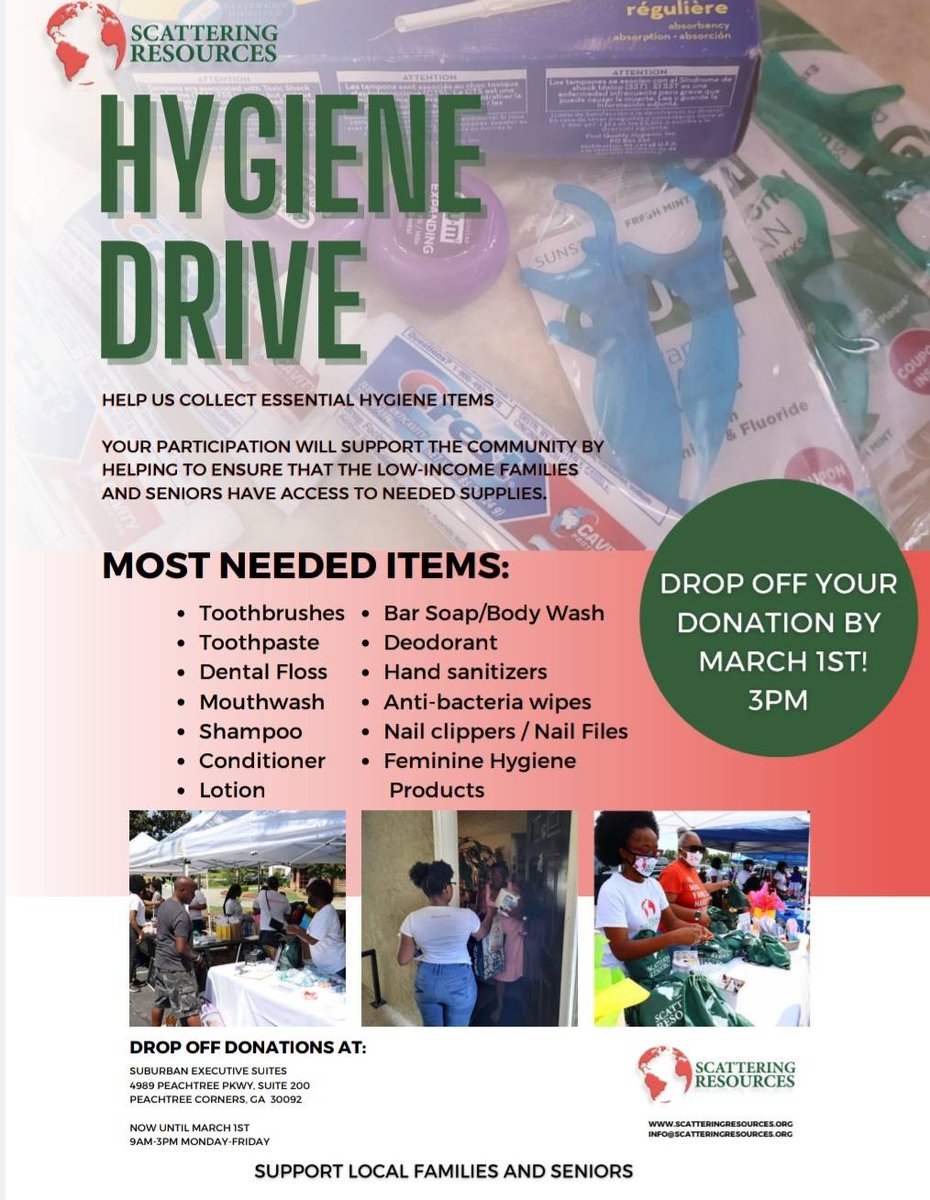 SRHAITIORG's tweet photo. Our first event of the New Year is our annual Hygiene Drive. Please join us! The goal of this project is to gift as many individuals and families in need of new hygiene kits. We are collecting hygiene items. We believe everyone deserves self care items. No donation is too. https://t.co/FKetc5QmTL