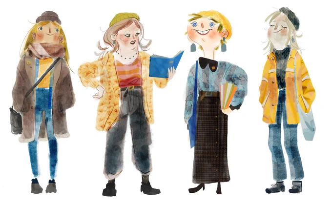 hi #PortfolioDay im metias and i like to draw and color funny little characters  