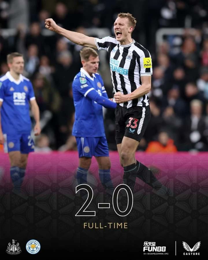 We're in semi final life is good being geordie