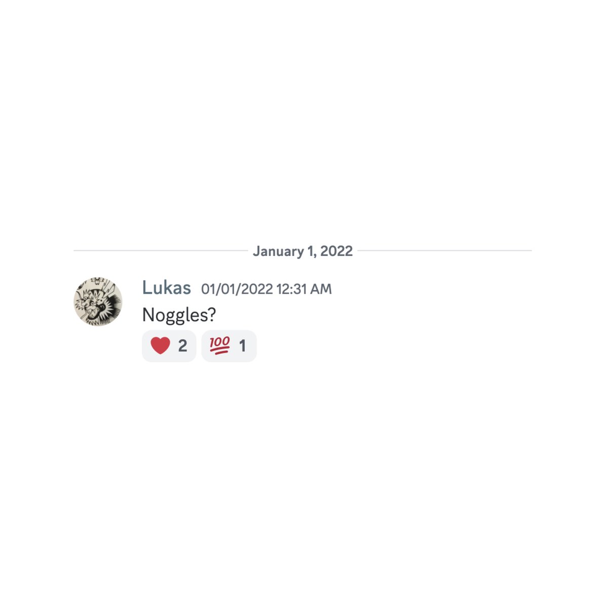 lukaslevert's tweet photo. January 1st, 2022 — "Noggles" is born after a suggestion to formally name the Nouns glasses by @EmmavanCrypto. One year later, the term is immortalized in derivatives, artwork, proposals, and more. Open edition for 0.012345 ETH. ⌐◨-◨

https://t.co/Cp3Haq43vT https://t.co/S9GvFhFFTC