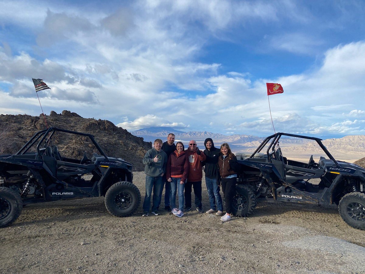 AATVEGAS's tweet photo. What an awesome way to start your week… going though the desert and having a blast!! 
#vegas #vegasnightlife #vegasstrip #offroading #offroad #rzr #rzrlife #polaris #krx #kawasaki #NASCAR https://t.co/wQQpMzY64R
