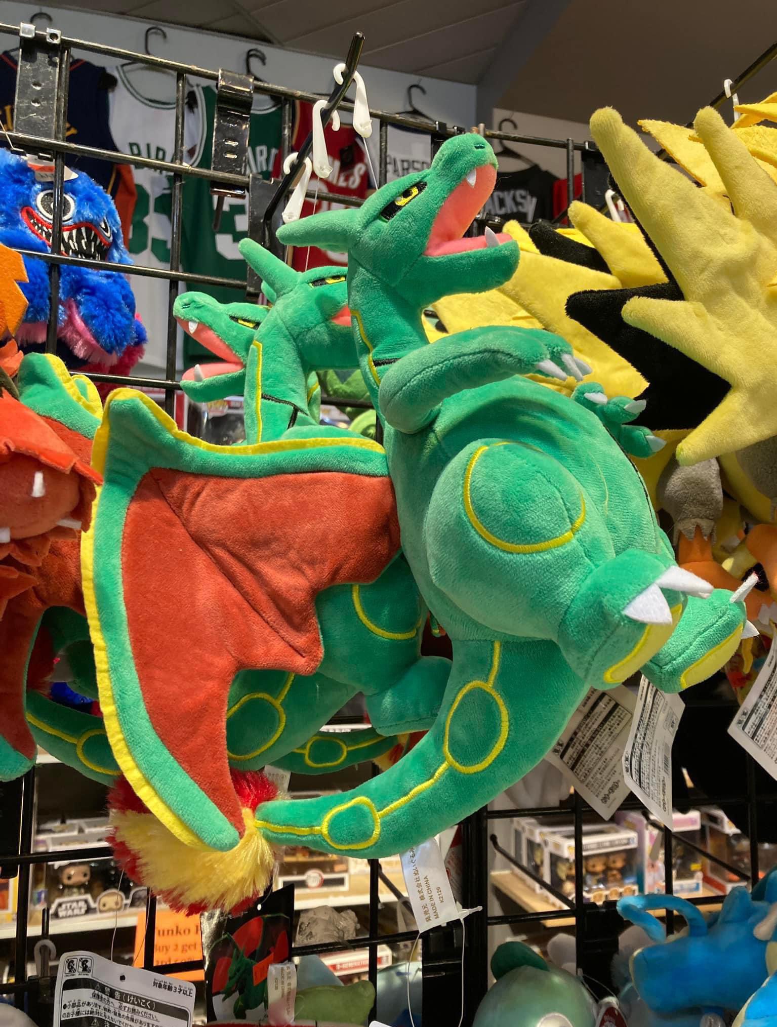Rayquaza charizard plush outlet