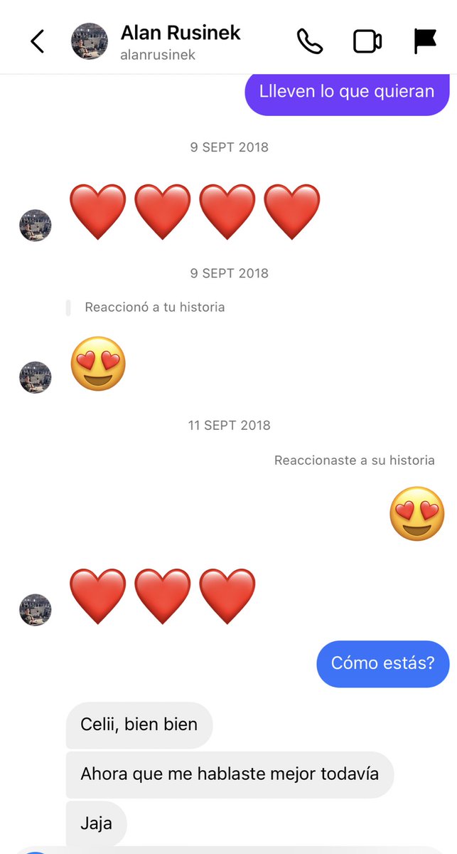SCelina99's tweet photo. Ahora que me hablaste mejor todavía jajajaja🥺🫶 https://t.co/920c7E2PX3