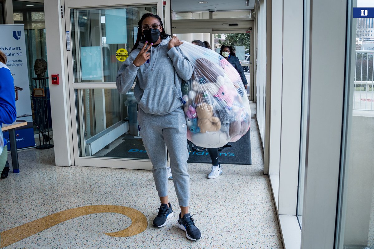 Great visit today! <a href="/Duke_Childrens/">Duke Children's</a> 💙🧸