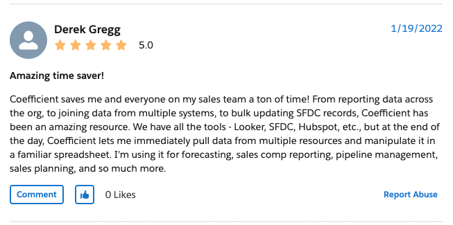 coefficient_io's tweet image. Oldie but a goodie! I sure hope we mailed them some swag.

#salesforce #salesforcereports #salestips #salesforecasting #salesreporting