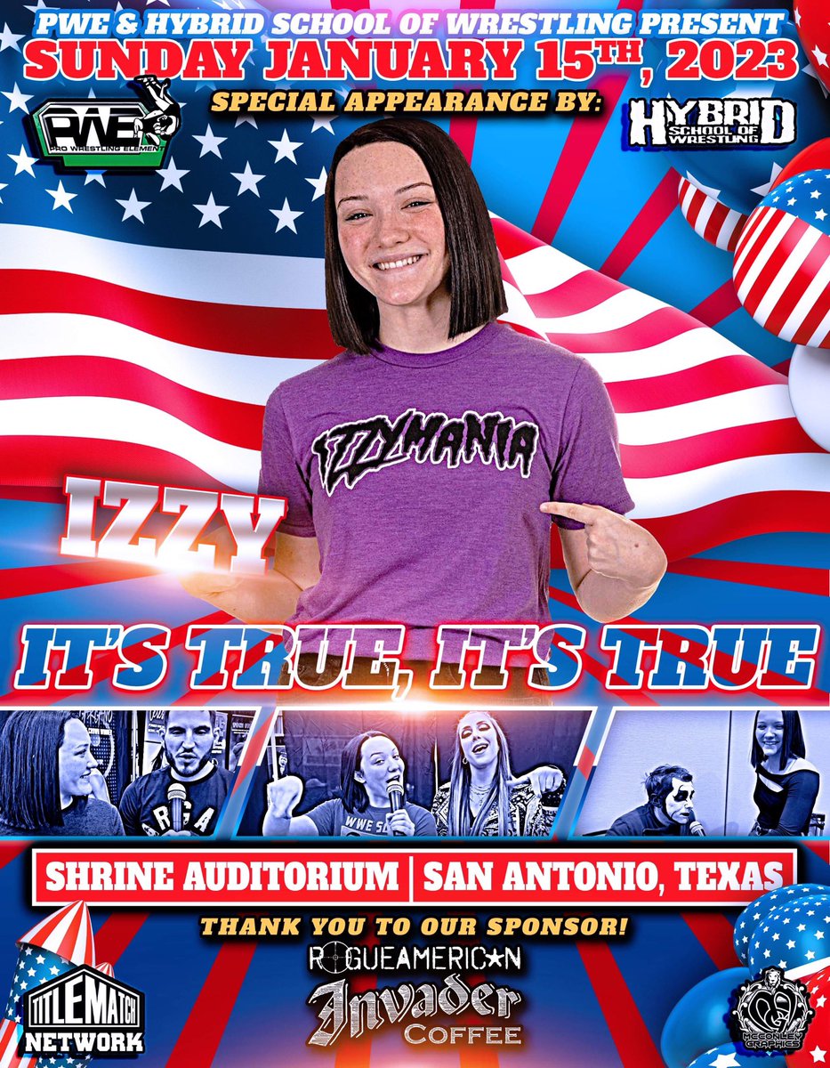 Izzy on Twitter "🚨Appearance Announcement…. I’m so excited to be