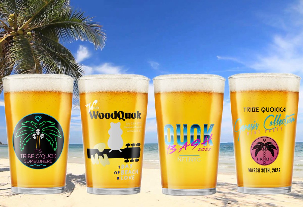 Tribe Quokka (@tribequokka) on Twitter photo How’d you like to own a free set of Tribe Quokka pint glasses? 🍻
Like ❤️ Retweet 🐥 and follow <a href="/TheDHMGroup/">Diamond Hand Media Group</a>🎙 for your chance to win!
@CappinColt 🤩
#TribeQuokka #TribeUp🌴 #NFT #NFTCommunity #NFTs #NFTGiveaway How’d you like to own a free set of Tribe Quokka pint glasses? 🍻
Like ❤️ Retweet 🐥 and follow <a href="/TheDHMGroup/">Diamond Hand Media Group</a>🎙 for your chance to win!
@CappinColt 🤩
#TribeQuokka #TribeUp🌴 #NFT #NFTCommunity #NFTs #NFTGiveaway