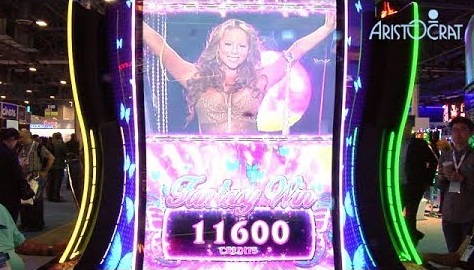 Mariah Carey Slot Machine -  - This slot game  offers a single-site progressive jackpot along with wild substitutions! Plus favorite songs and video performances as they spin their way through the reels.