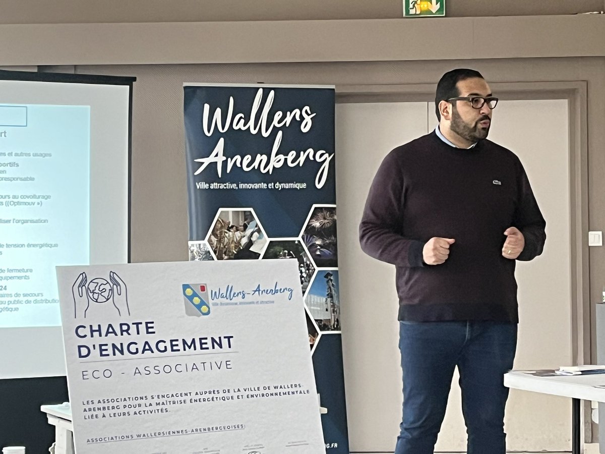 Très heureux d’avoir présenté à <a href="/WallersArenberg/">Wallers Arenberg</a> aux communes du <a href="/departement59/">Département du Nord</a> labellisées <a href="/TerreDeJeux/">PLASSCOJO</a> l’apport d’<a href="/enedis/">Enedis</a> supporter #JOP2024 et partenaire du #CDOS59 à leurs projets de #sobrieteenergetique @enedis_npdc. Merci à <a href="/JCosleou/">Jean Cosléou</a> pour son invitation !