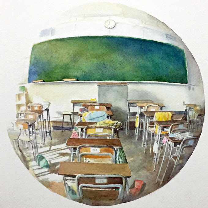「教室 课桌」のTwitter画像/イラスト(新着)｜5ページ目