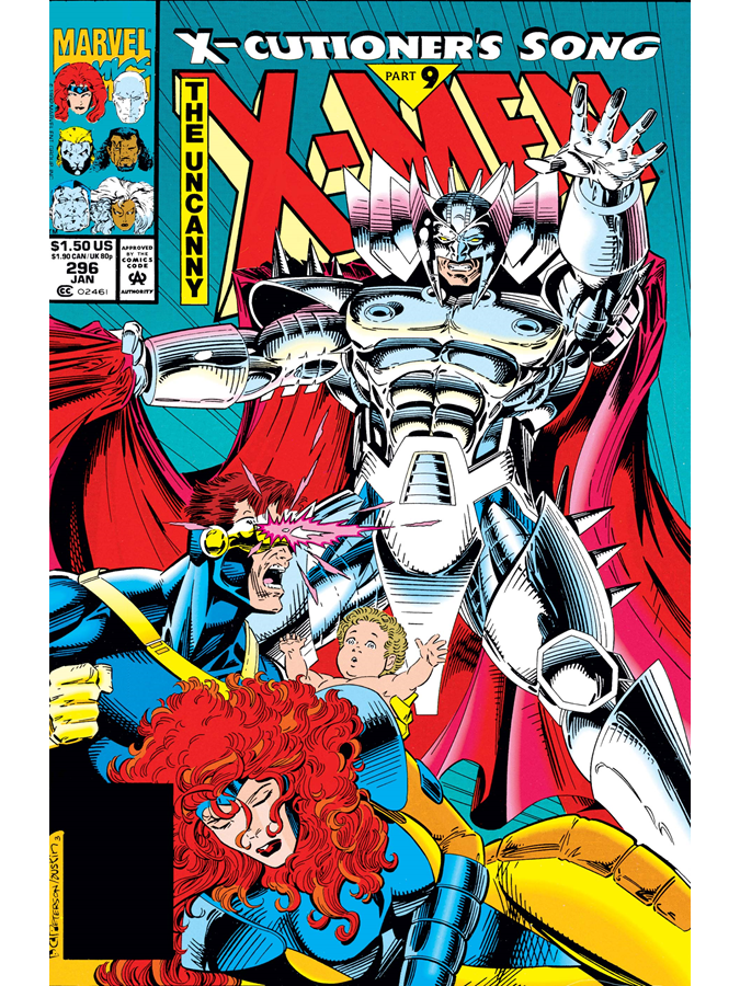 Classic XMen on Twitter "Uncanny XMen 296 cover dated January 1993."