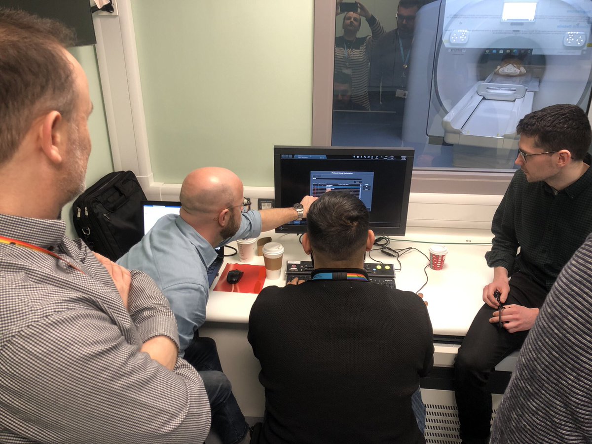 GFerrariRad's tweet photo. Applications training for some of the Radiography team on our new CT scanner…
✨Fujifilm Scenaria View✨
An incredible piece of kit that will open so many doors in Radiography education and research.
#fujifilm #scenariaview #CT #radiography #universityofbradford https://t.co/ZSPvTUTMYq