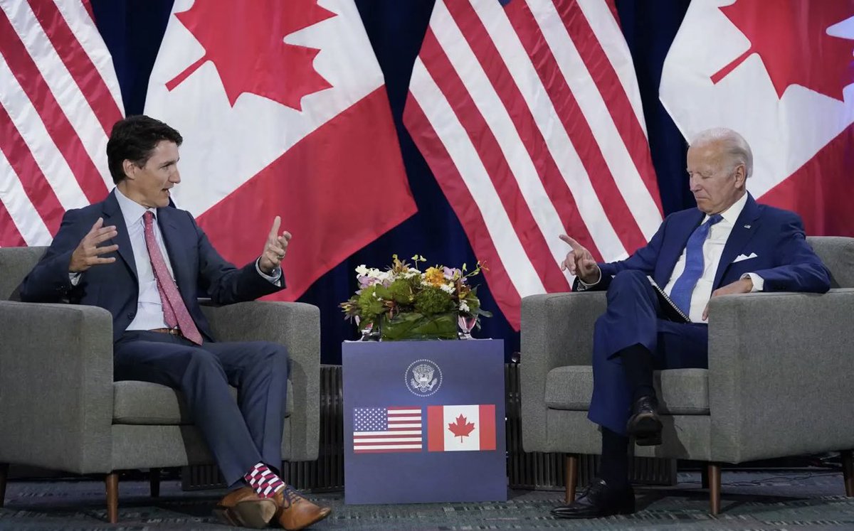 josephlunieOFF's tweet photo. #Meksik: PM kanadyen an @JustinTrudeau chita pale jodi a ak prezidan USA @JoeBiden.Yo diskite sou plizyè bagay ladan yo,kriz ki gen Ayiti a.Yo pran angajman pou travay ansanm pou apiye solisyon ki ap soti bò kote ayisyen,ankouraje dyalòg, pou eleksyon fèt (…). @PMcanadien #Lunie https://t.co/J9hiWM5VSM