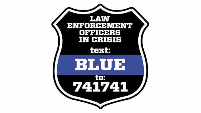 Our NYPD family mourns the tragic death of a member of the service. Our thoughts &amp; prayers are w/ the member’s family &amp; friends.

You are never alone, help is always available. Law enforcement, text BLUE to 741741 (others, text TALK) to be connected to someone who can help 24/7.